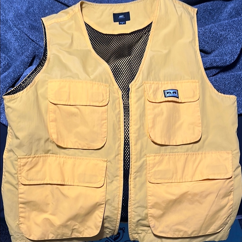 Obey Mustard Yellow Vest